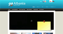 Desktop Screenshot of go-albania.com